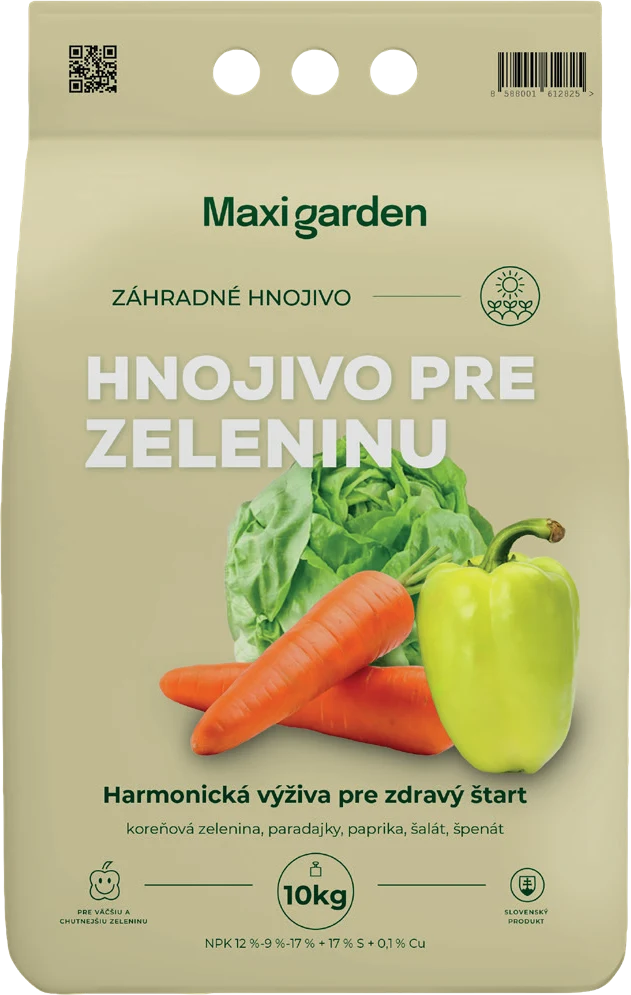 Hnojivo pre zeleninu