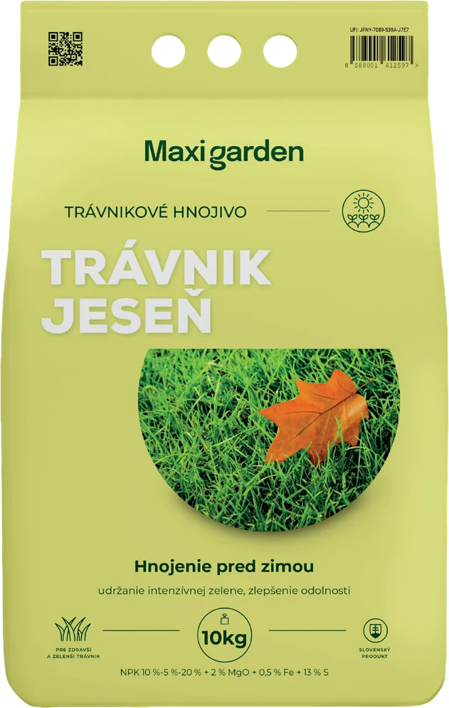 Trávnik jeseň